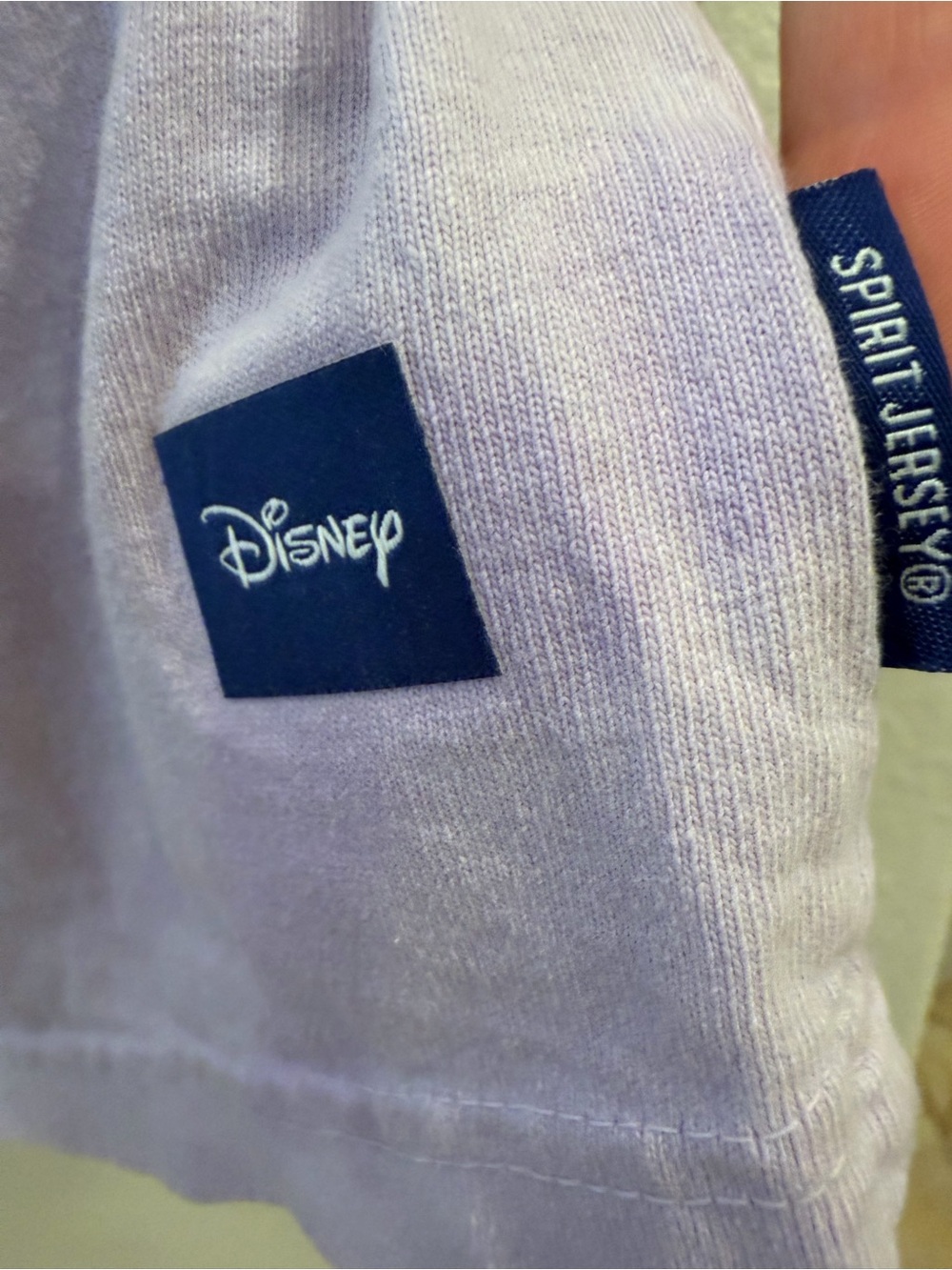 Disney Spirit Jersey Little Mermaid Ariel Part of Your World Lavender S - Picture 5 of 5